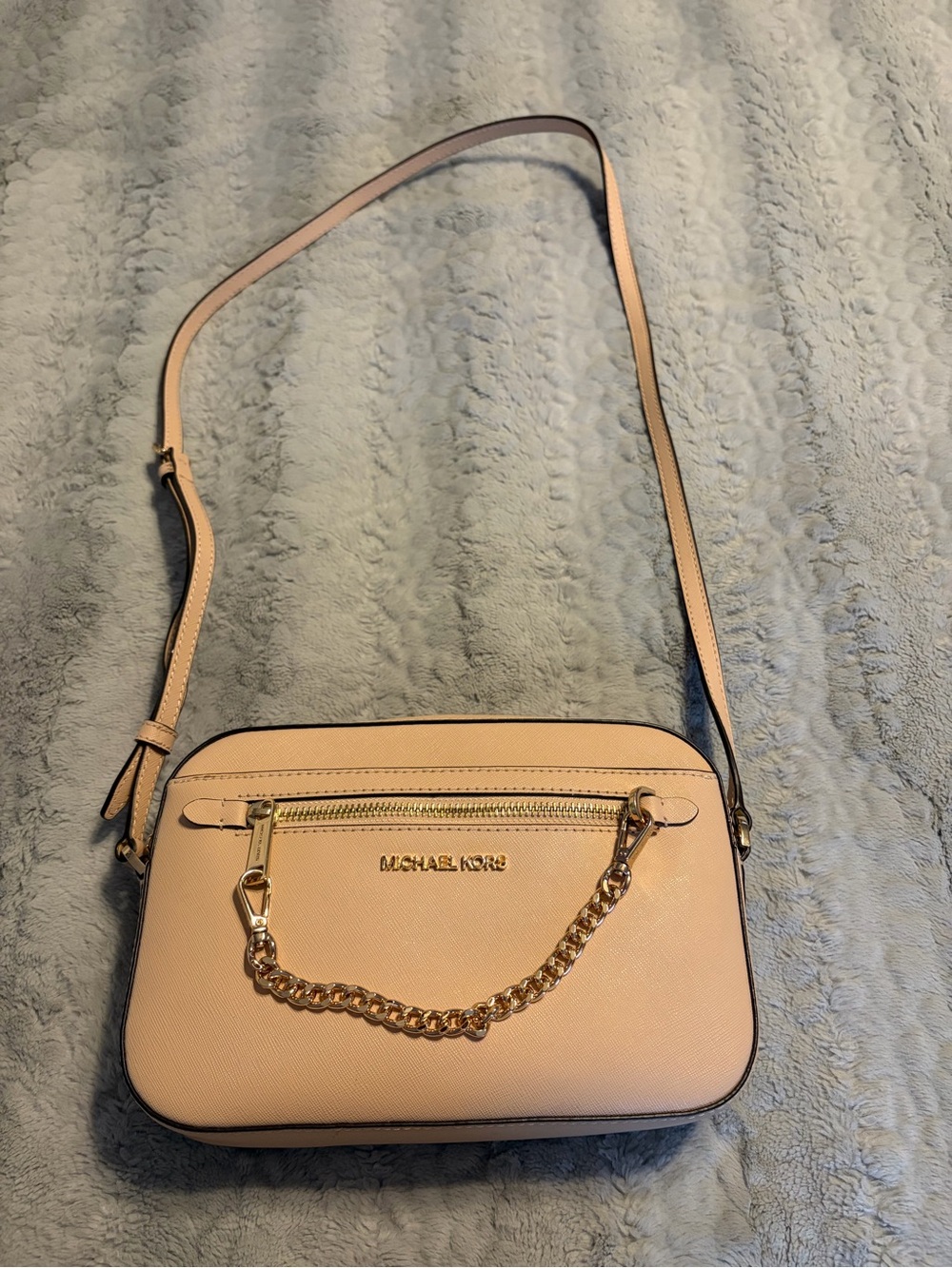 Michael Kors Women's Beige Crossbody Bag